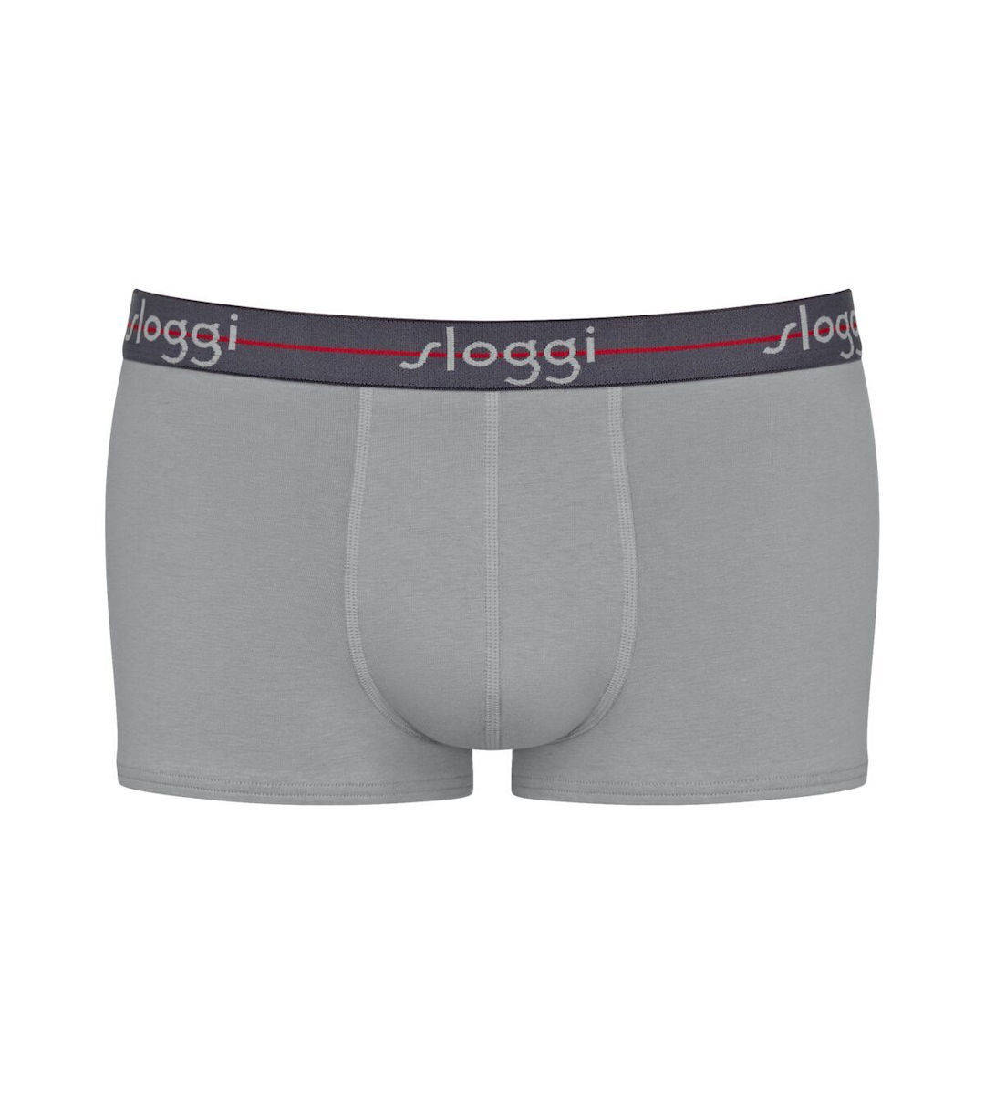 Ανδρικό Εσώρουχό Boxer Βαμβακερό 2PACK Sloggi Start Hipster 10206968-0034 BLACK COMBINATION-ΓΚΡΙ