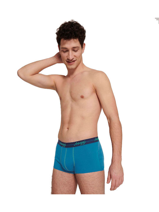 Ανδρικό εσώρουχό μπόξερ Boxer 2PACK Sloggi Start Hipster C2P 10206968 V020 ΜΠΛΕ ΣΚ-ΜΠΛΕ ΑΝΟΙΚ