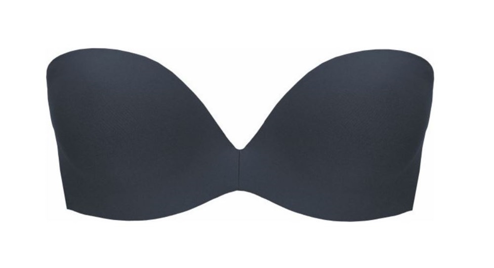 Σουτιέν strapless Luna 11063 C CUP με ενίσχυση -Μαύρο
