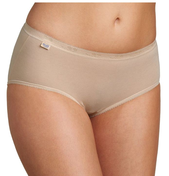 Γυναικείο εσώρουχο Sloggi Basic Midi Cotton 10005038-0026/26 Μπέζ
