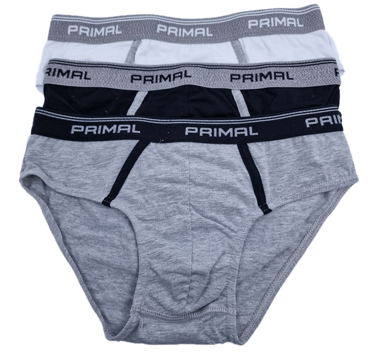 PRIMAL-S001-SLIP-UOMO -3-PACK Ανδρικό εσώρουχο slip πολύχρωμο