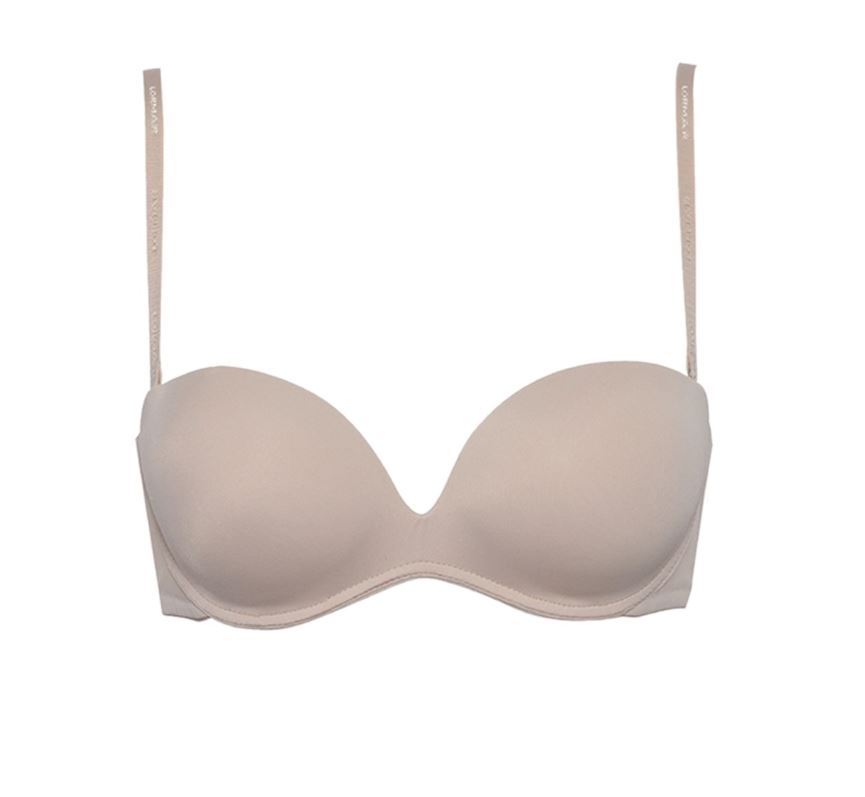 Σουτιέν Lormar Free Plus Fascia 01018L Χωρίς μπανέλα-Μπεζ