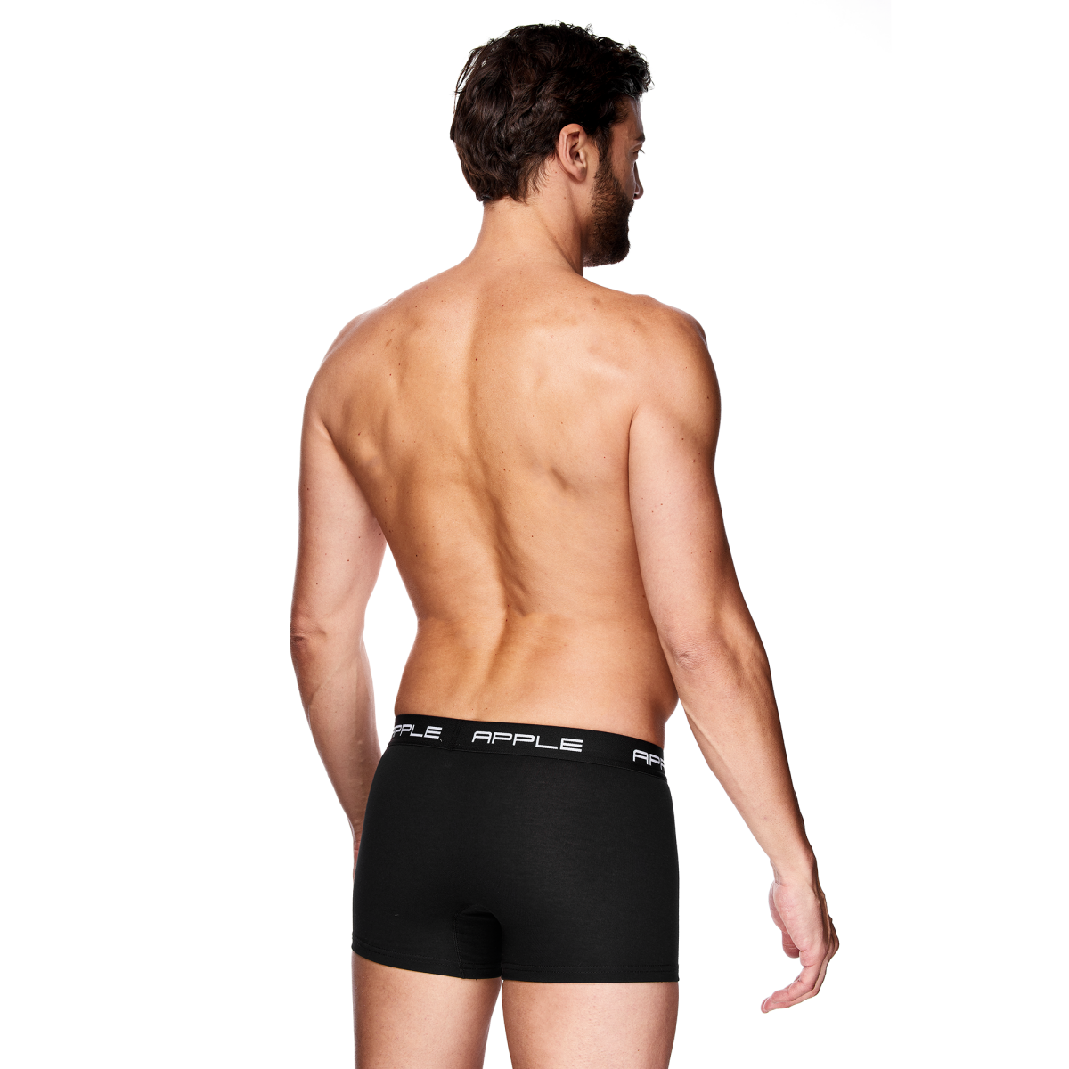 Ανδρικό Εσώρουχό Boxer 2Pack Βαμβακερό Εξωτερικό Λάστιχο APPLE 0112966-224 PANDA