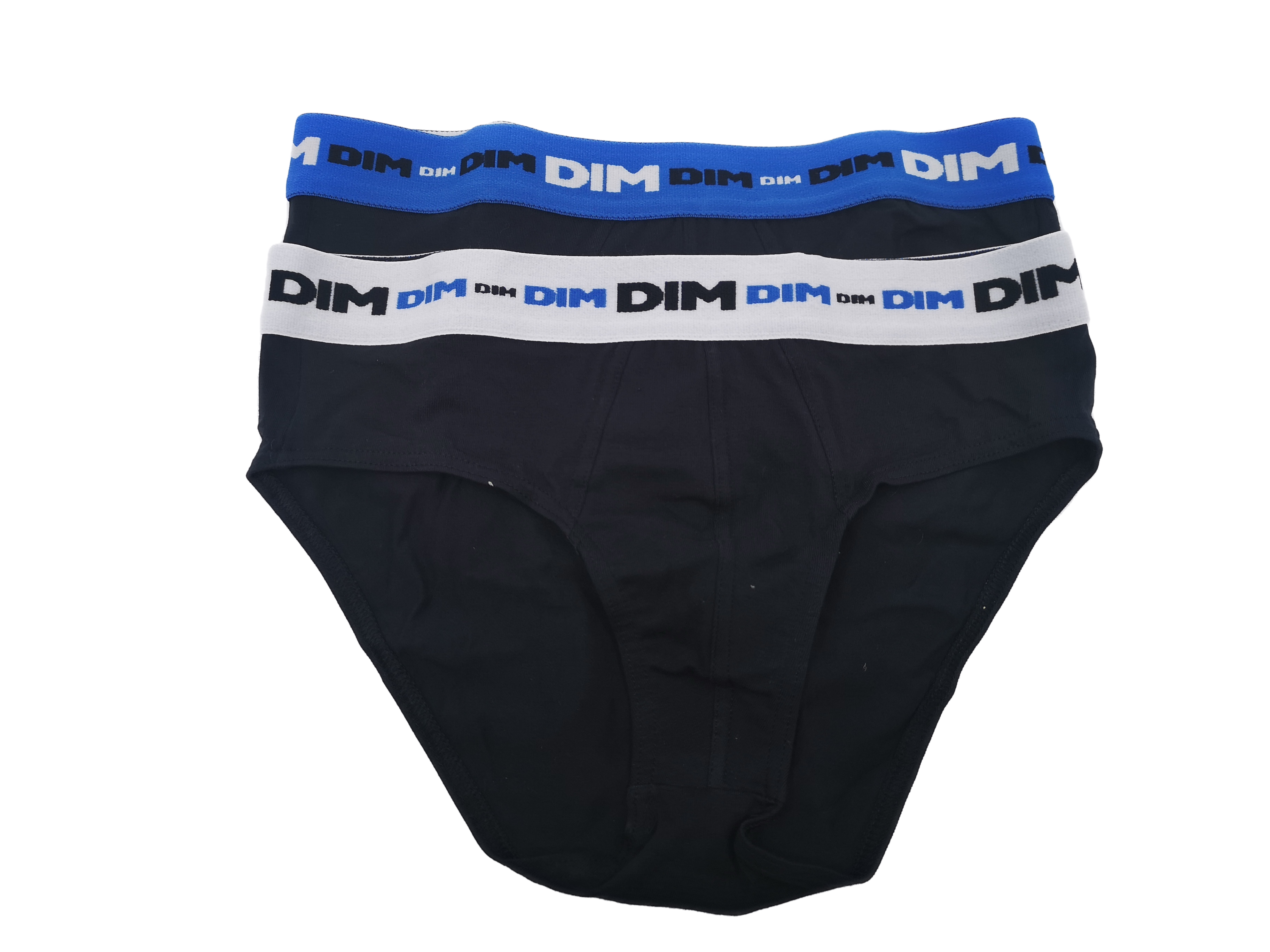Ανδρικό εσώρουχο σλιπ 2Pack Dim 6493-156 Μαύρο/Μπλε