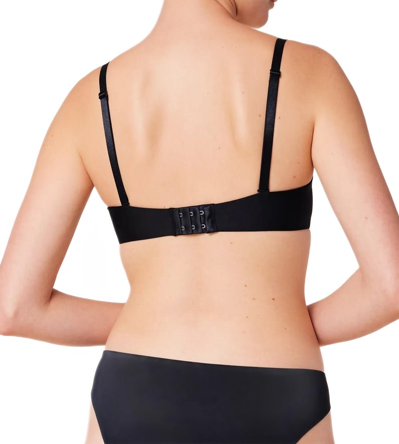 Σουτιέν Strapless Μπανέλα TRIUMPH Pure Micro WDP 10217872 0004 D CUP ΜΑΥΡΟ