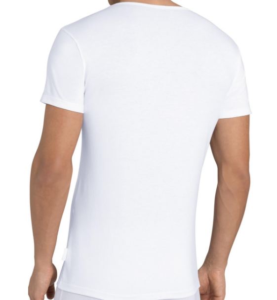 Ανδρική φανέλα κοντό μανίκι SLOGGI 24/7 O-NECK 2PACK -10163155-0003 λευκό