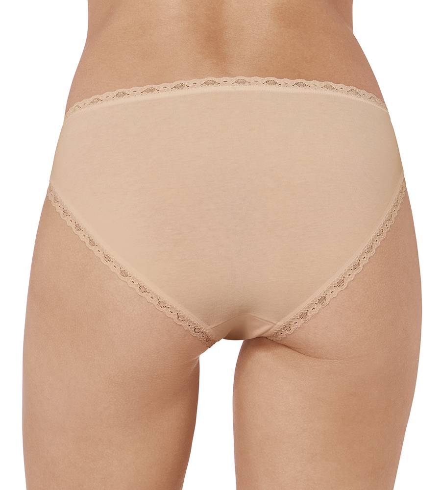 Γυναικείο Εσώρουχο Βαμβακερό Tai 3PACK Sloggi 24/7 Cotton Lace 10167199-6239 ΜΠΕΖ