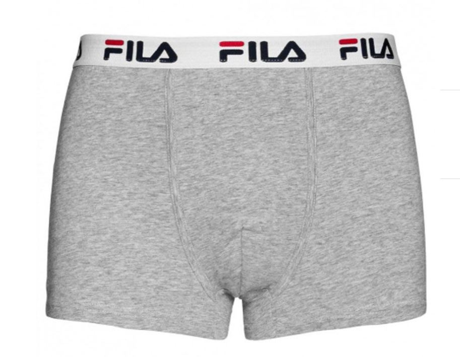 Ανδρικό εσώρουχο μποξεράκι 2Pack Fila FU5016/2-400 Γκρι