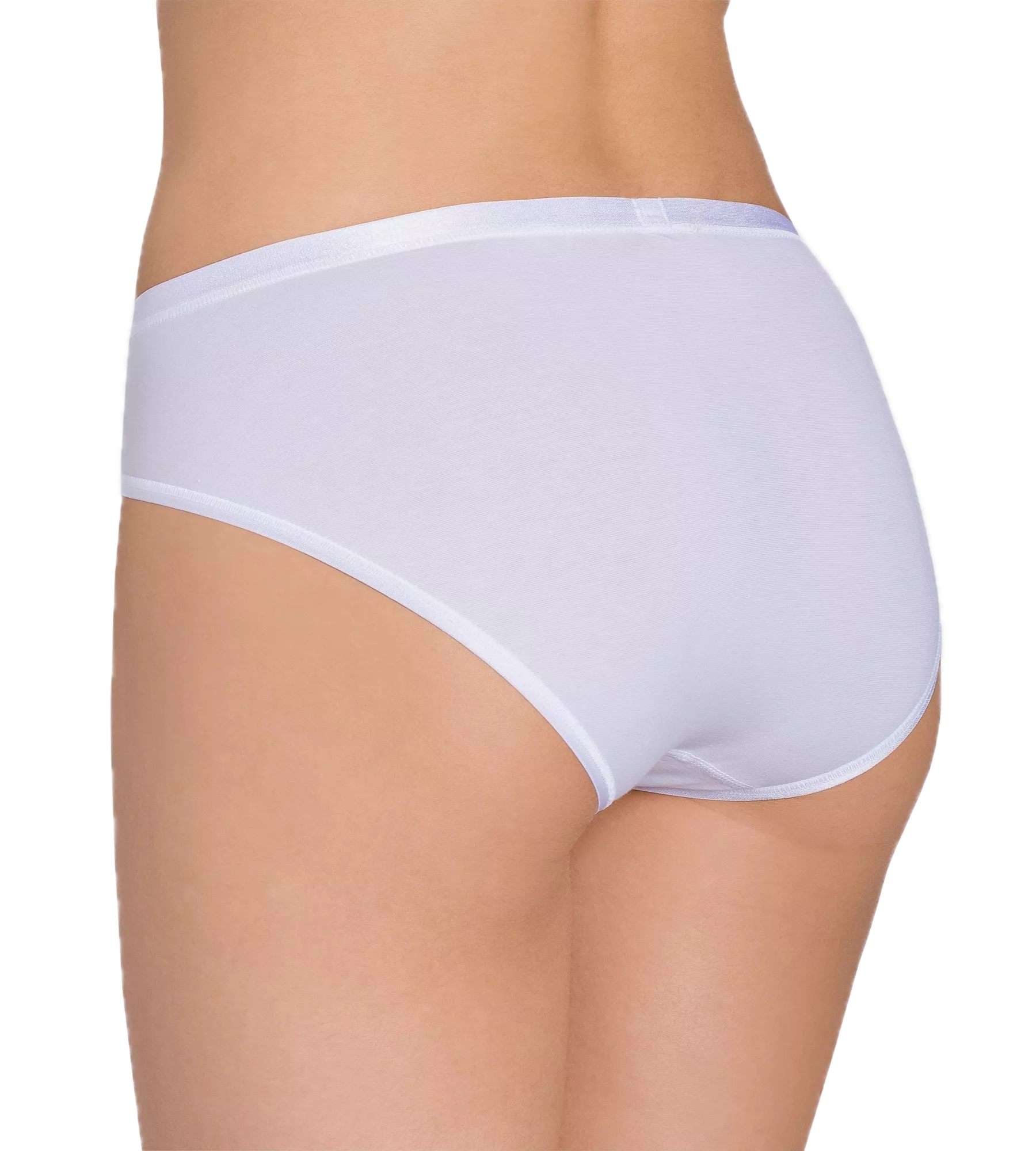 Γυναικεία slip Βαμβάκι Micro Cotton Microfibre Δαντέλα Sloggi Romance Tai 10031895-0003 ΛΕΥΚΟ