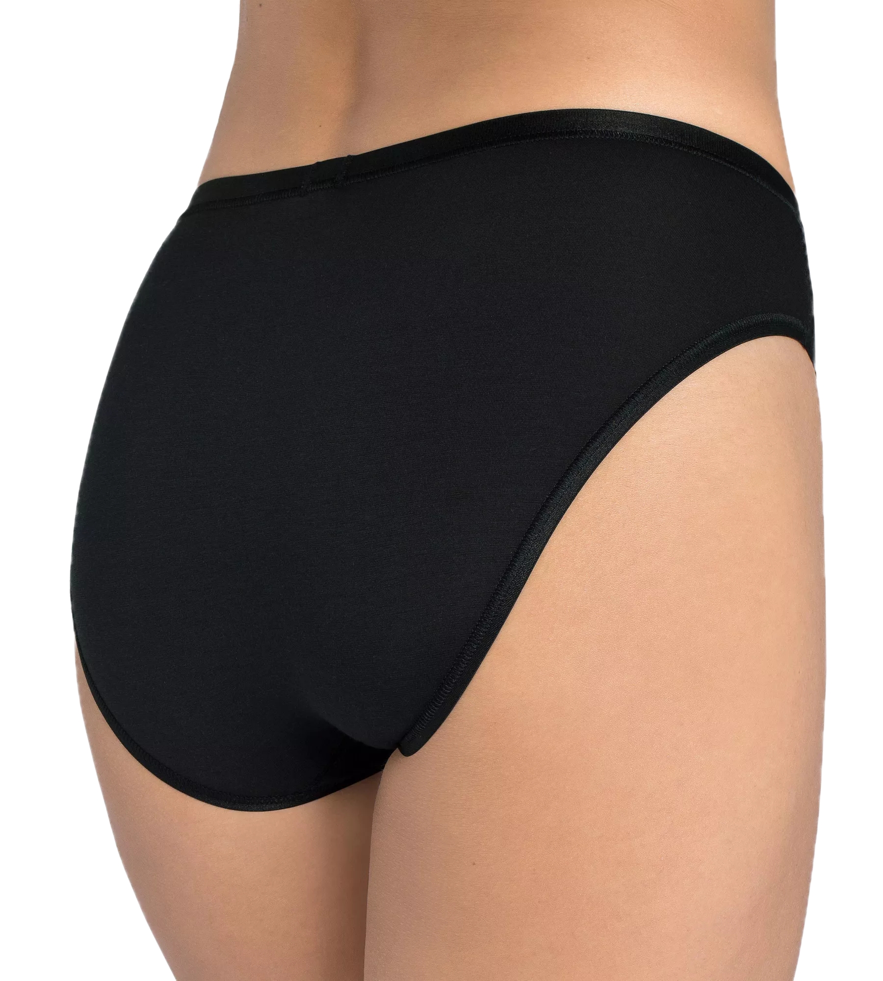 Γυναικεία slip Βαμβάκι Micro Cotton Microfibre Δαντέλα Sloggi Romance Tai 10031895-0004 ΜΑΥΡΟ
