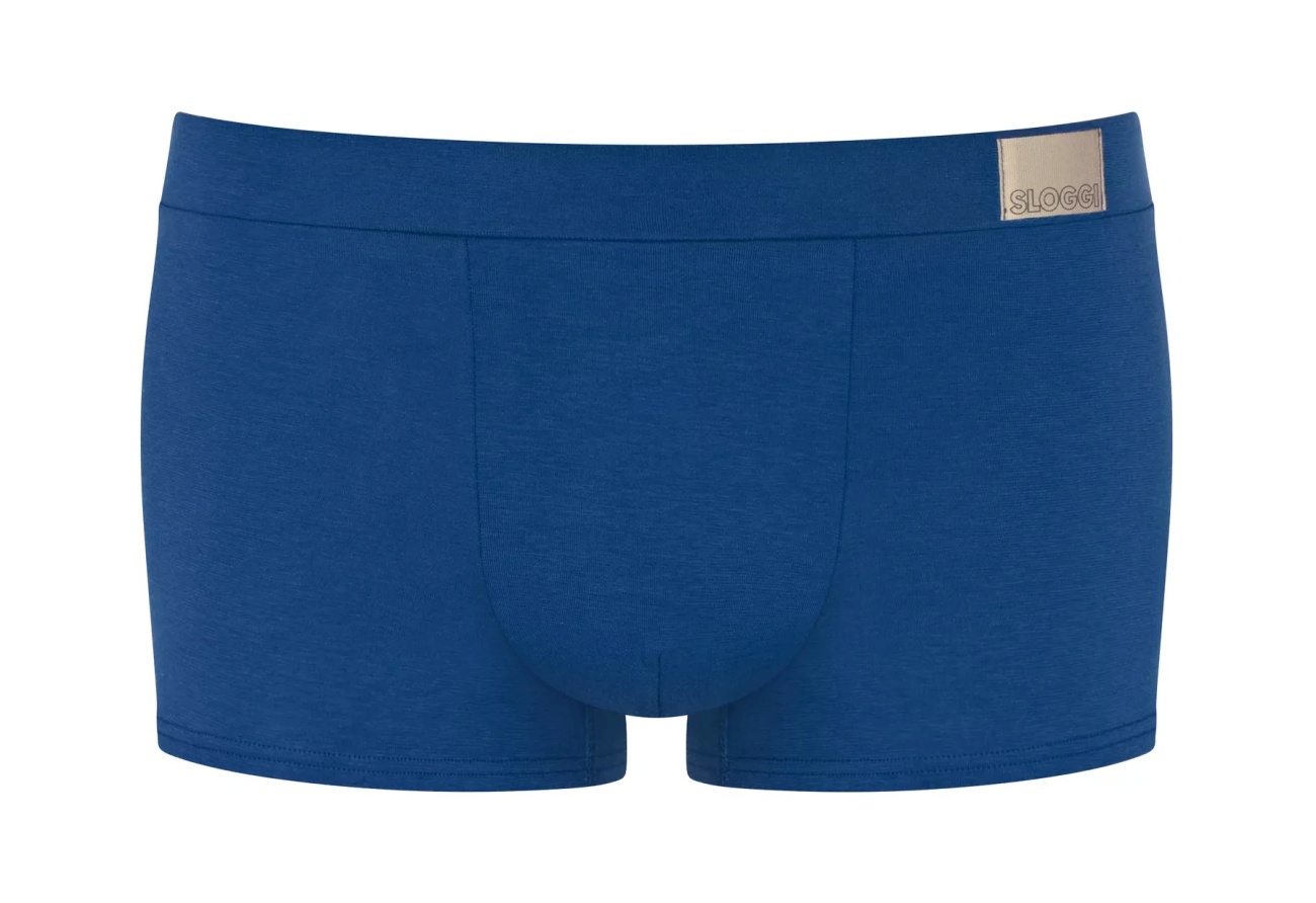 Ανδρικό Εσώρουχο Boxer Βαμβακερό 2 PACK Εσωτερικό Λάστιχο SLOGGI GO NATURAL 10214626-M008 ΜΠΛΕ-ΜΠΛΕ