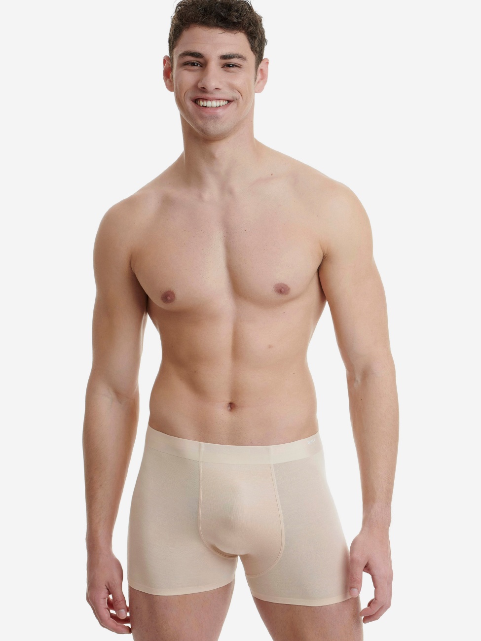 Ανδρικό εσώρουχο Boxer Bamboo Αόρατο Seamless HIPSTER Eco Friendly WALK W1771-19 ΜΠΕΖ