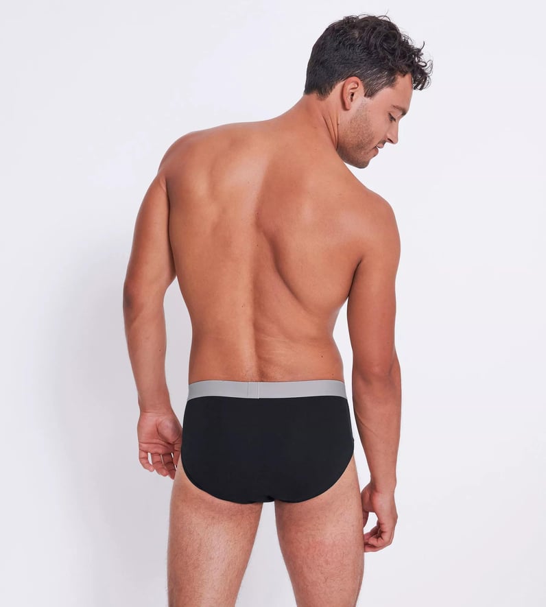 Ανδρικό Εσώρουχο slip Βαμβακερό 2 PACK Εξωτερικό Λάστιχο SLOGGI MEN GO ABC 2.0 H BRIEF 2P 10217761-0004 ΜΑΥΡΟ