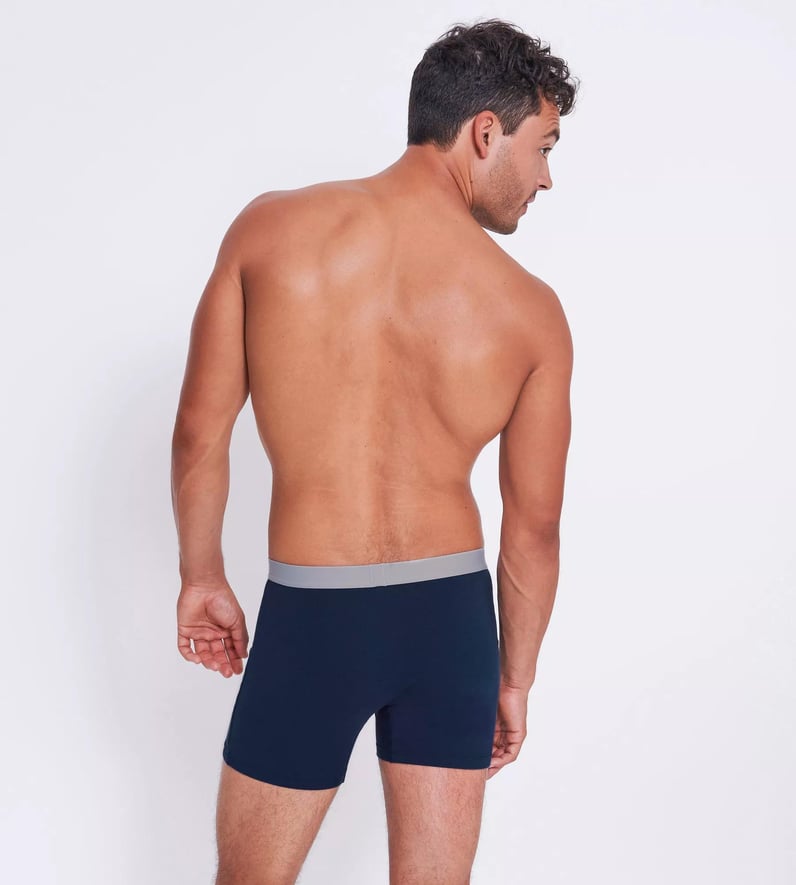 Ανδρικό Εσώρουχο Boxer Μποξεράκι Βαμβακερό 2 PACK Εξωτερικό Λάστιχο SLOGGI MEN GO ABC 2.0 H SHORT 2P 10217769 - 00RA ΜΠΛΕ