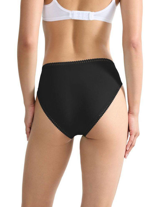 Γυναικείo εσώρουχo 3PACK TAI Sloggi GO Crush H High leg C3P 10219672-0004-ΜΑΥΡΟ