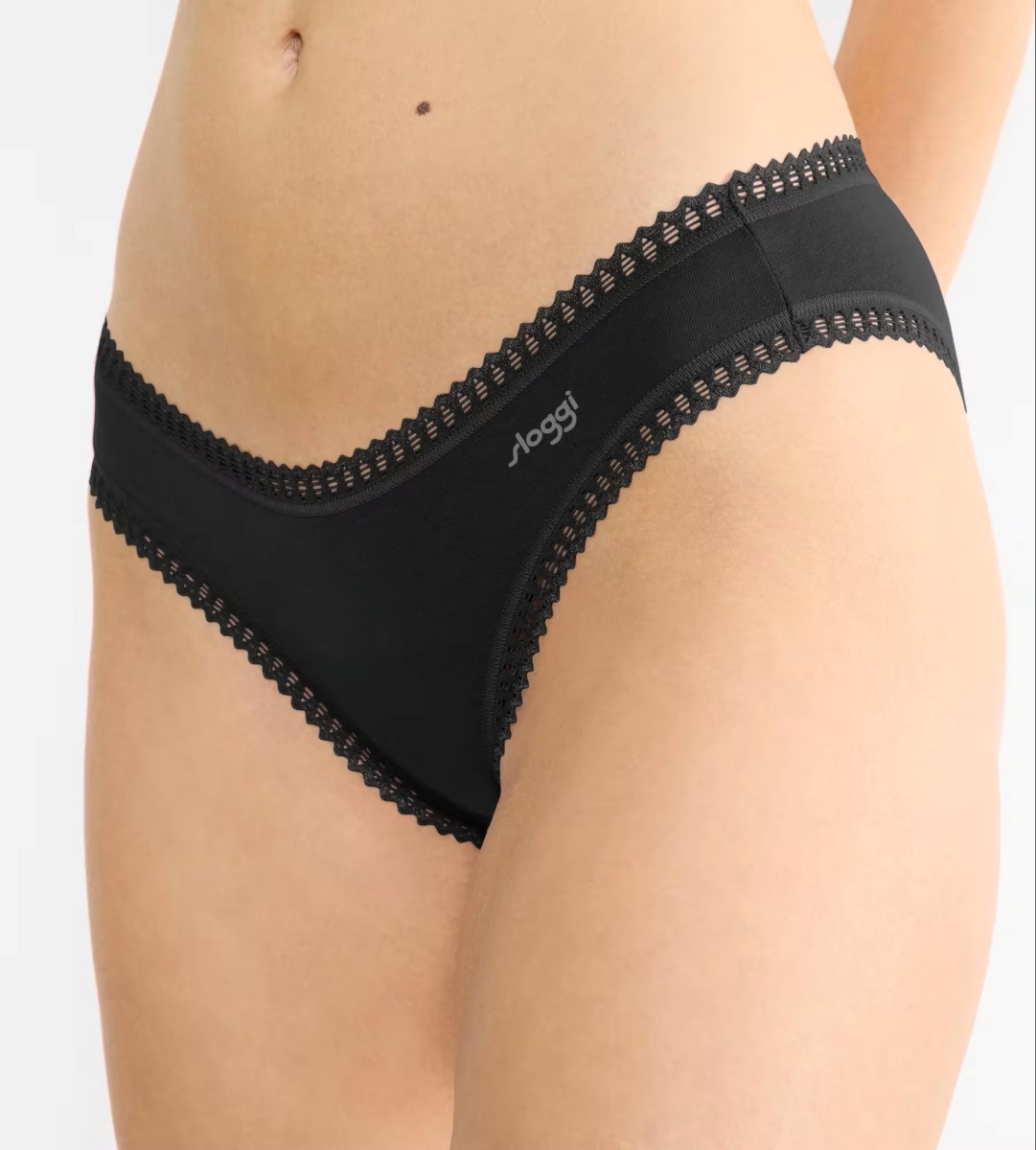 Γυναικείo εσώρουχo 3PACK sloggi GO Crush H Mini C3P 10219682-0004 ΜΑΥΡΟ 