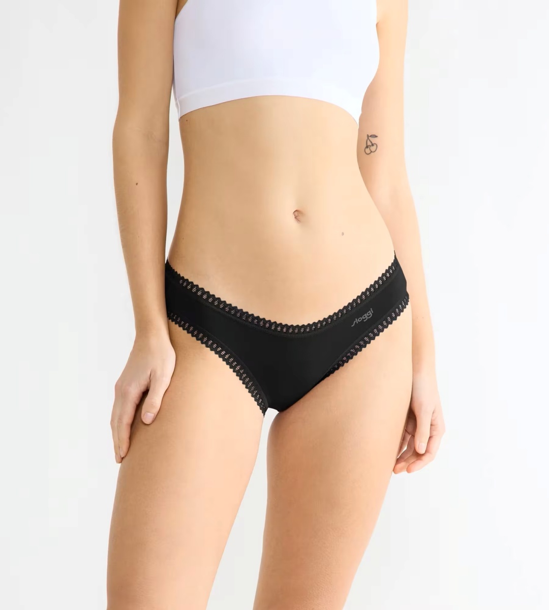 Γυναικείo εσώρουχo 3PACK sloggi GO Crush H Mini C3P 10219682-0004 ΜΑΥΡΟ 
