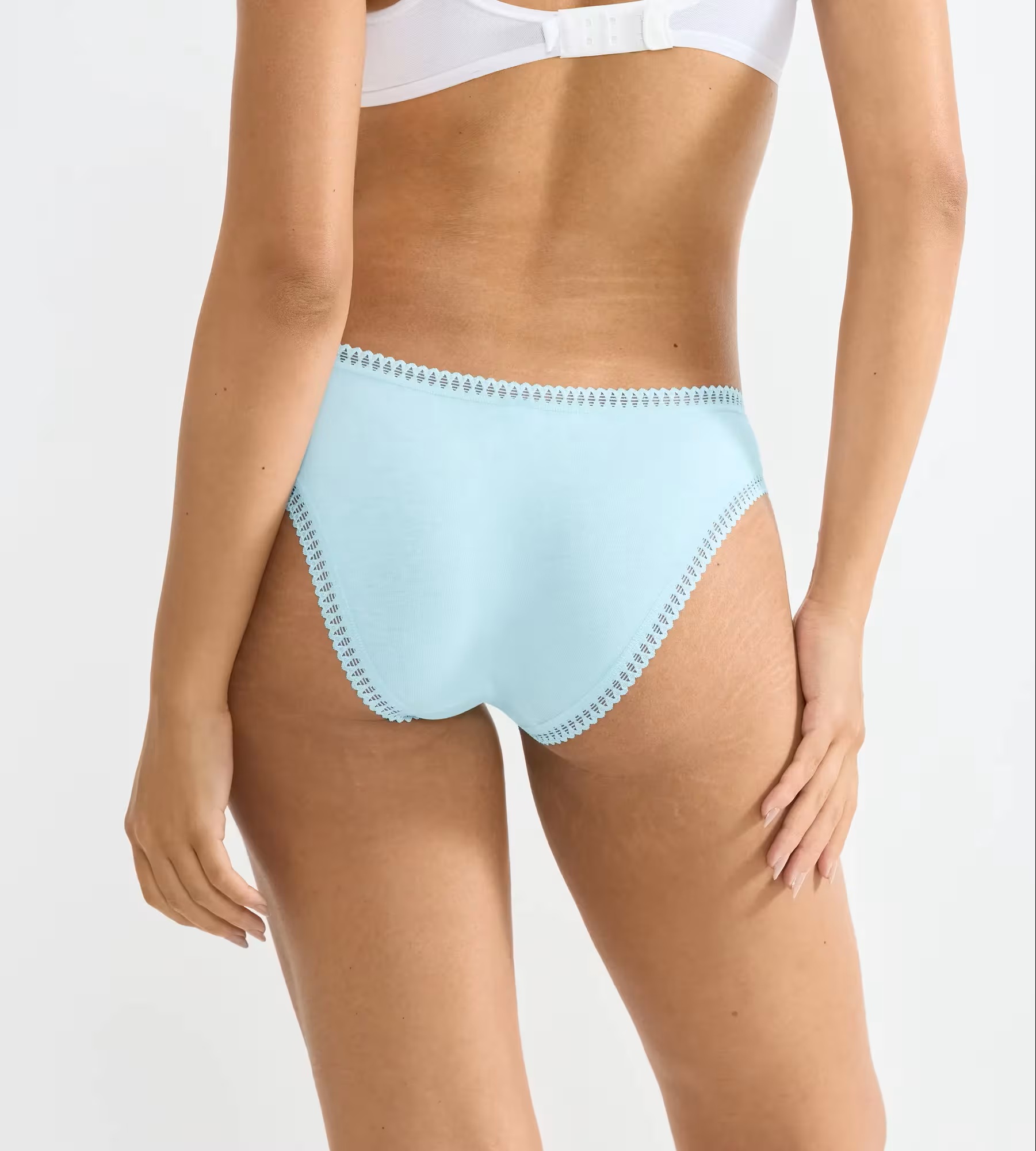 Γυναικείo εσώρουχo 3PACK sloggi GO Crush H Mini C3P 10219682-M007 ΣΙΕΛ ΜΠΛΕ ΕΜΠΡΙΜΕ