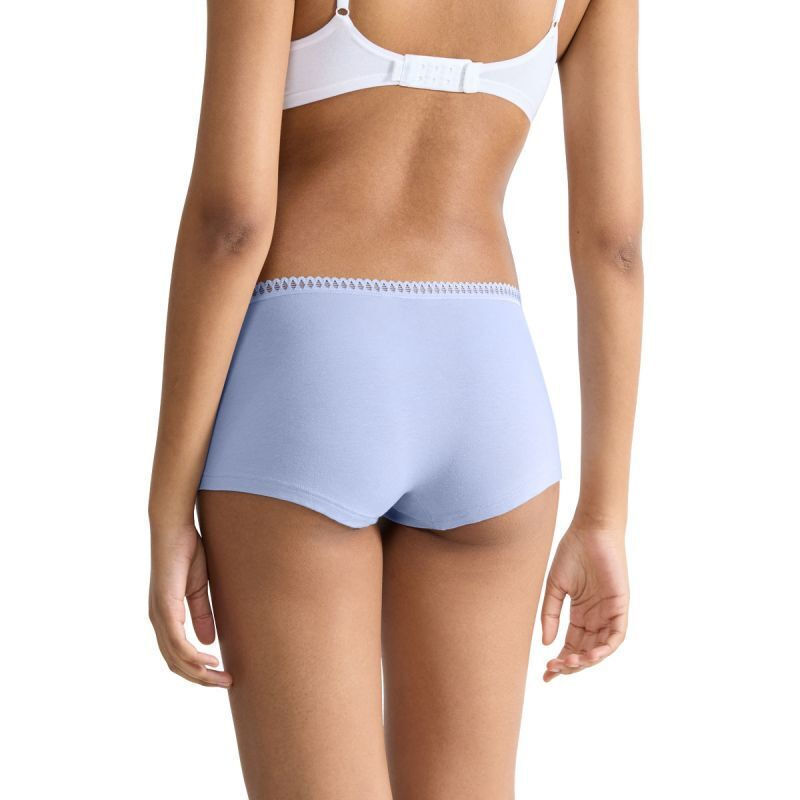 Γυναικείo εσώρουχo 3PACK sloggi GO Crush H Short C3P 10219652 -V003 - ΜΠΛΕ ΣΙΕΛ ΕΜΠΡΙΜΕ