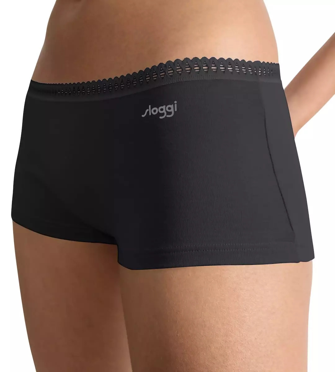 Γυναικείo εσώρουχo 3PACK sloggi GO Crush H Short C3P 10219652-0004-ΜΑΥΡΟ