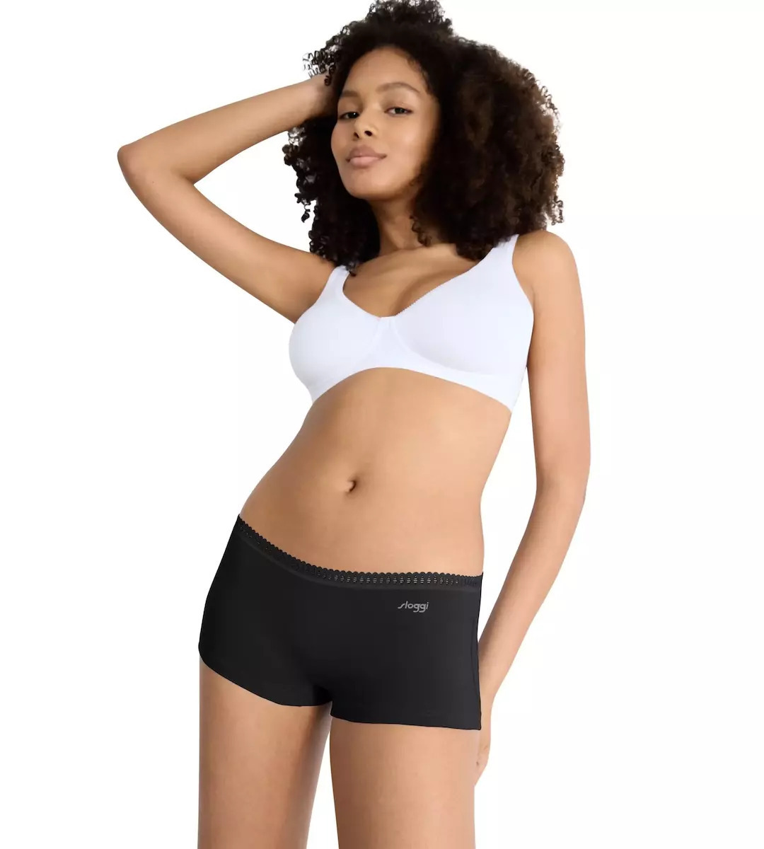 Γυναικείo εσώρουχo 3PACK sloggi GO Crush H Short C3P 10219652-0004-ΜΑΥΡΟ