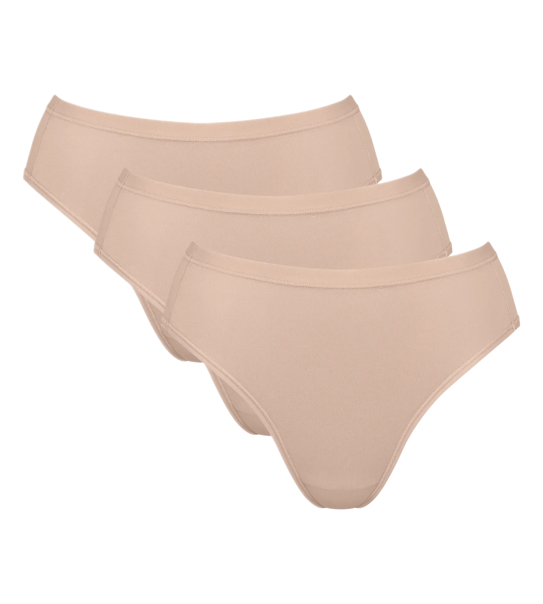 Γυναικεία slip 3 PACK 3 τεμαχίων Sloggi GO Daily Cotton TAI 10222331-00LG ΜΠΕΖ