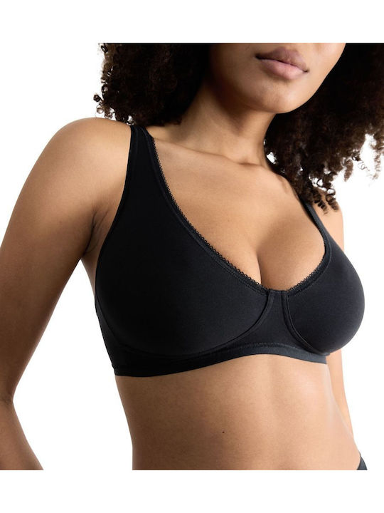 Γυναικείο Σουτιέν Χωρίς Μπανέλα Sloggi Basic+ Soft Bra 10222327-0004 BLACK