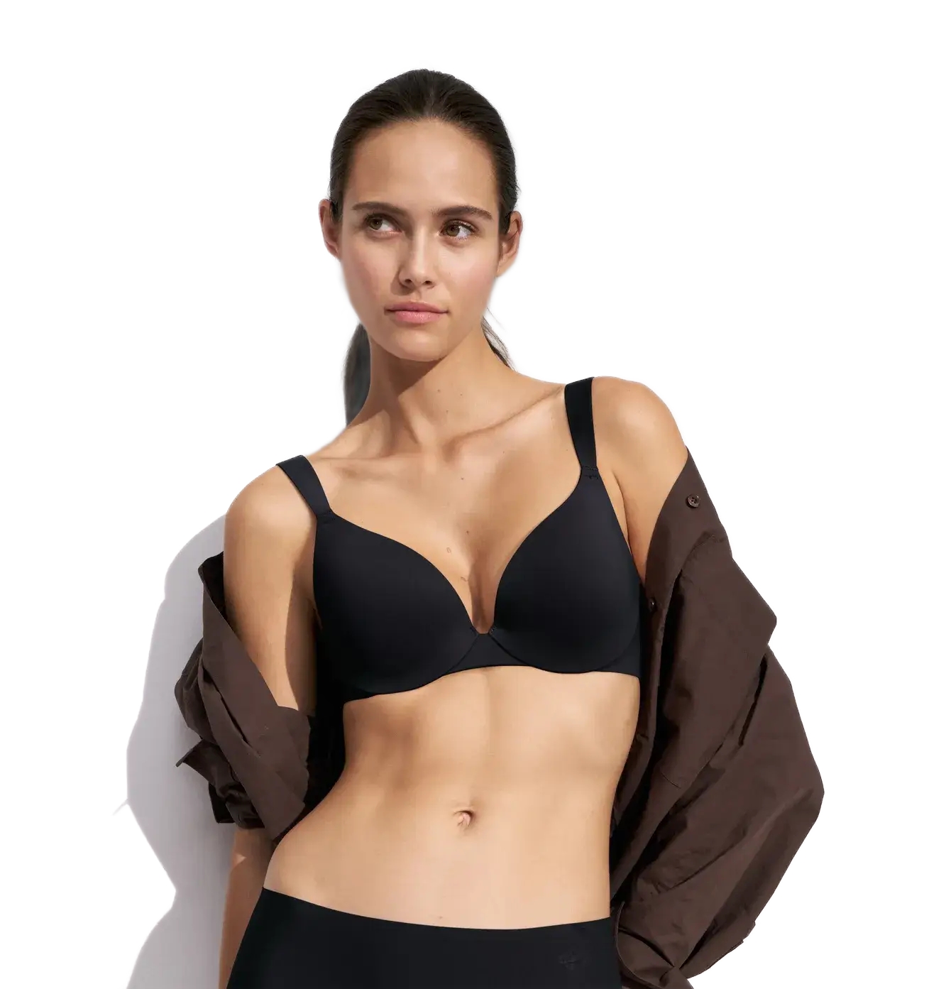 Γυναικείο σουτιέν Triumph Body Make-Up Illusion WP EX 10217848-0004 Μαύρο