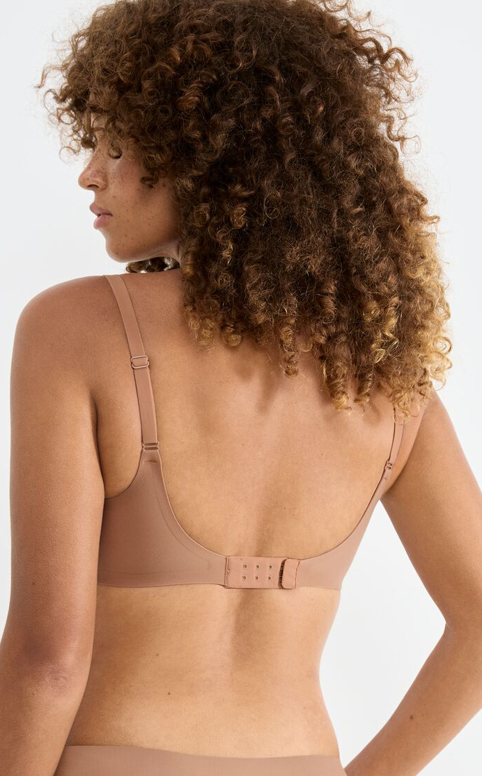 Σουτιέν Αόρατο Zero Feel 2.0 THE UP P Bra χωρίς Μπανέλα Sloggi 10226701 - 00CM - NOSTALGIC BROWN