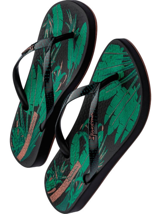 Γυναικεία Σαγιονάρα Ανατομική 35-42 ANAT NATURE VIII FEM 83650-BD580 IPANEMA 780-25365-26 BLACK-BLACK-GREEN
