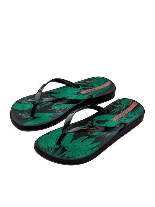Γυναικεία Σαγιονάρα Ανατομική 35-42 ANAT NATURE VIII FEM 83650-BD580 IPANEMA 780-25365-26 BLACK-BLACK-GREEN