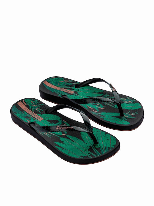 Γυναικεία Σαγιονάρα Ανατομική 35-42 ANAT NATURE VIII FEM 83650-BD580 IPANEMA 780-25365-26 BLACK-BLACK-GREEN
