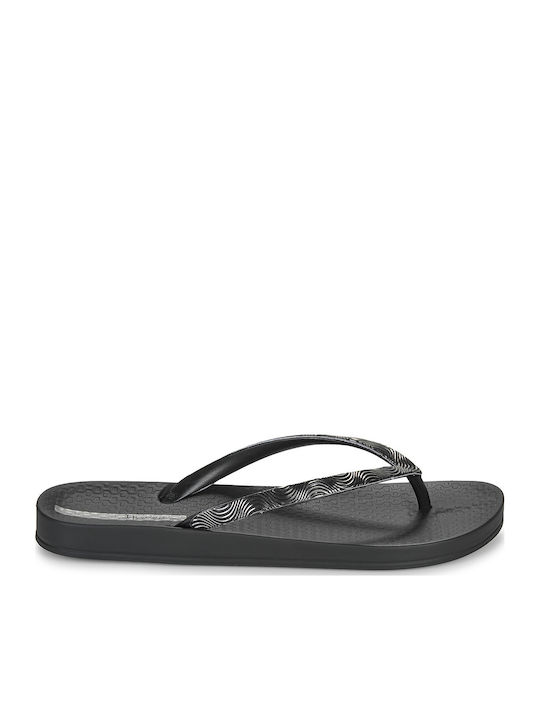 Γυναικεία Σαγιονάρα 35-42 Ανατομική MESH IX FEM 83581-BB807  IPANEMA 780-25371-29 BLACK-BLACK-DARK GREY
