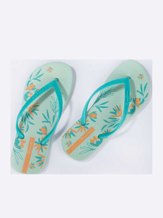 Γυναικεία Σαγιονάρα CLASSICA HAPPY XVIII F IPANEMA 83826-BN896 780-26371-2 GREEN-BLUE-ORANGE