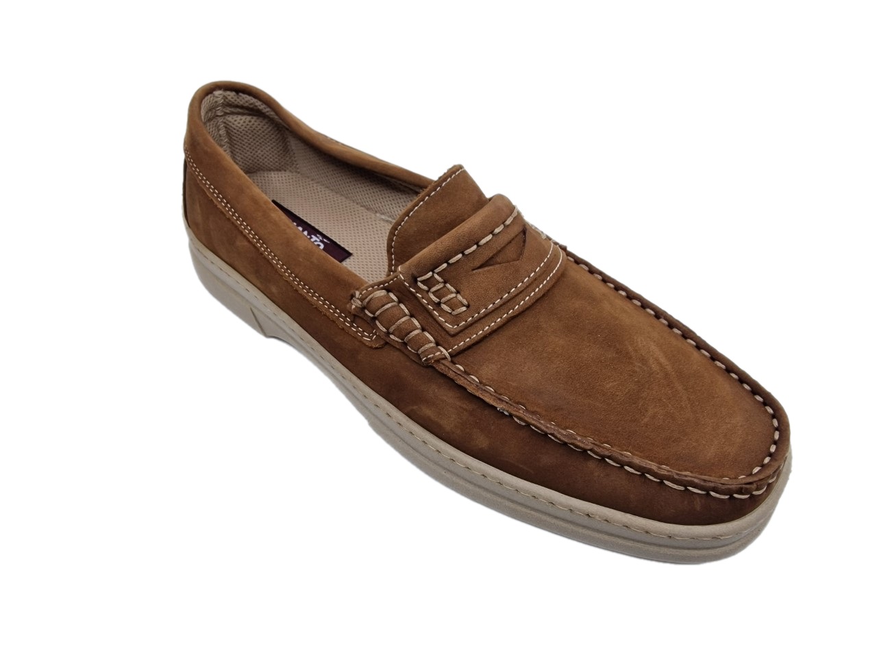 Ανδρικό Παπούτσι Μοκασίνι Δέρμα NUBUCK Ραμμένο FILANTO 48080-274 ΤΑΜΠΑ