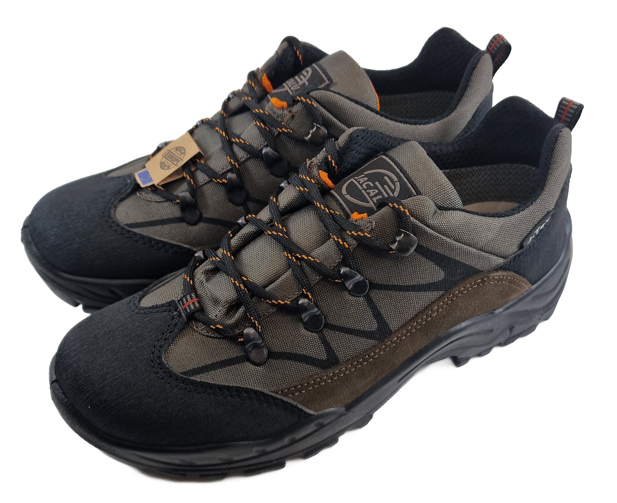 Ανδρικό Παπούτσι Ορειβατικό-Trakking-Outdoor-Εργασίας-πεζοπορίας 280gr JACALU 3698.1-j BROWN-ORANGE